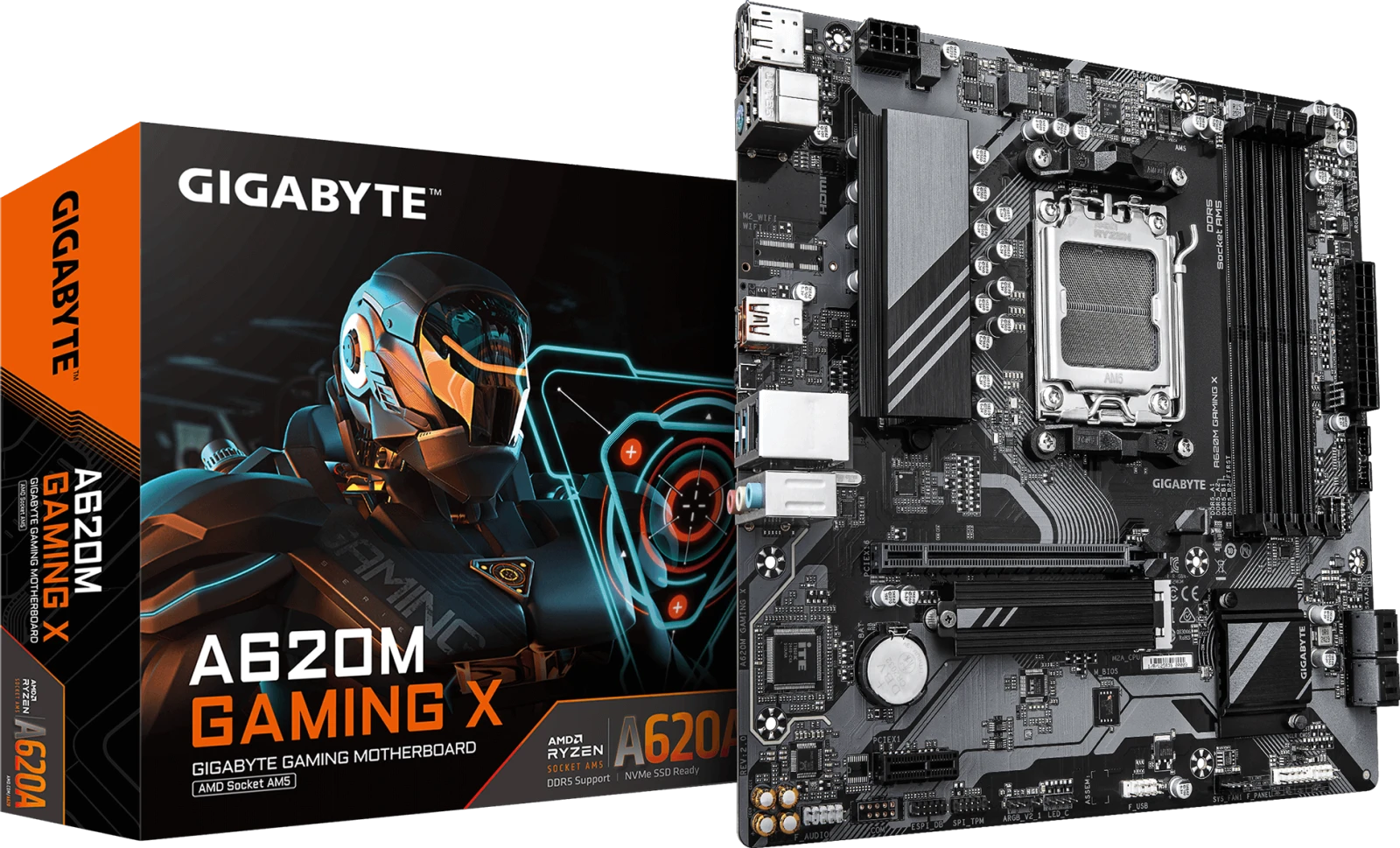 Gigabyte A620M GAMING X (Rev. 2.0)